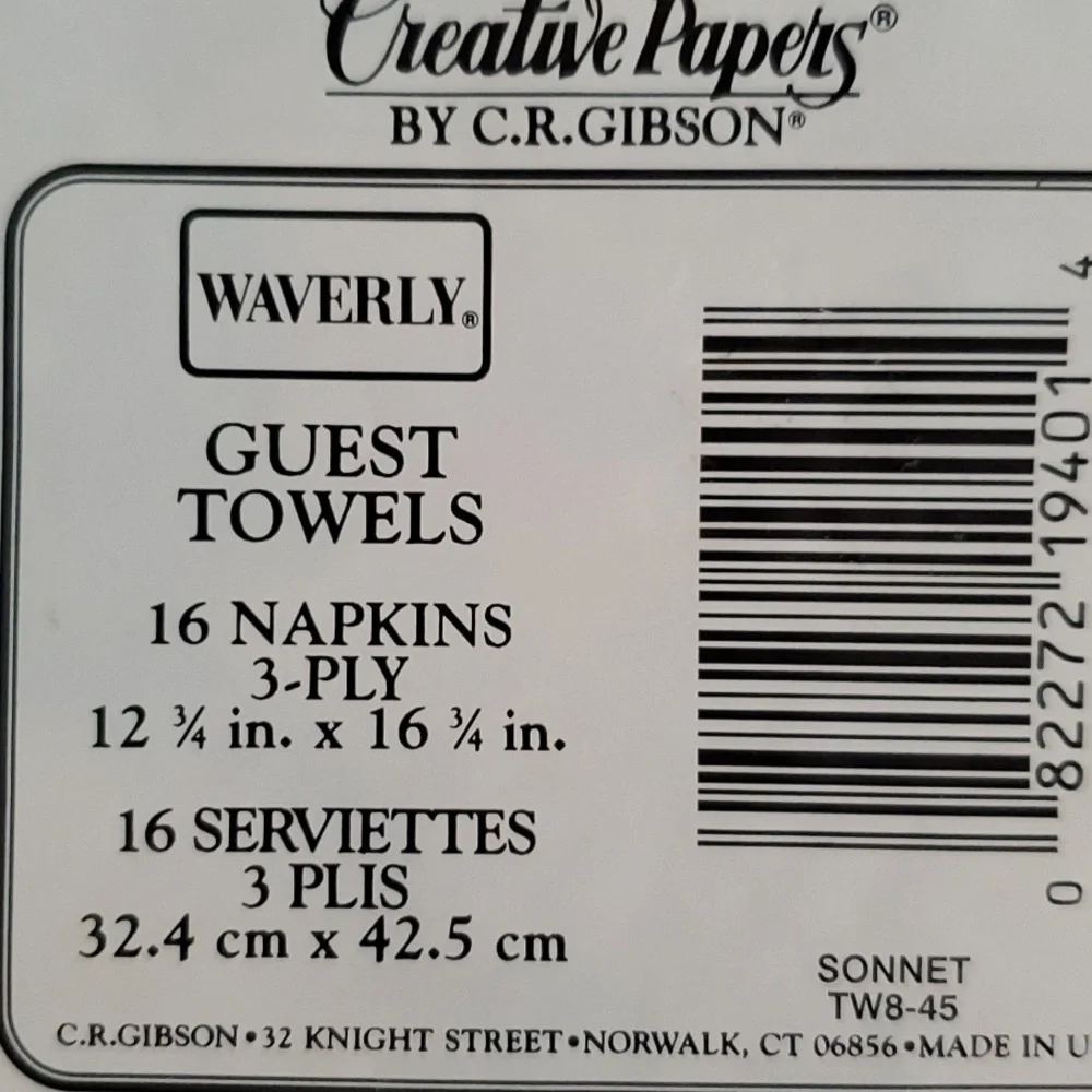 Guest Towels and Basket
